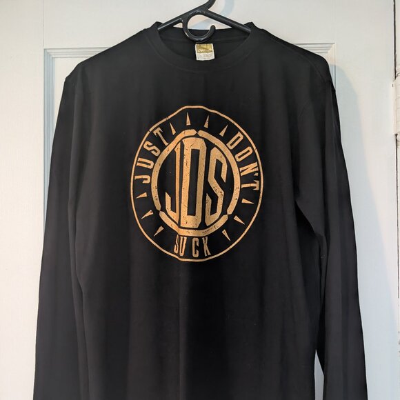 ONNO Bamboo Long Sleeved T-Shirt Black Men's - Picture 1 of 5